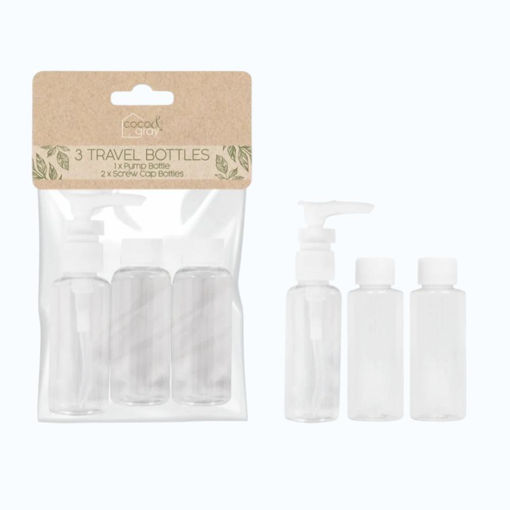 Picture of TRAVEL ESSENTIALS TRAVEL BOTTLE 4 PACK